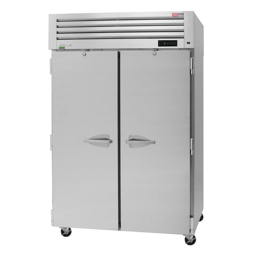Turbo Air PRO-50F-N 51 3/4" 2 Section Solid Door Reach-In Freezer