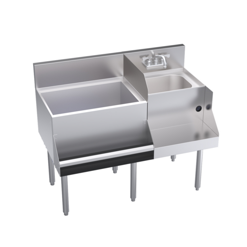 Krowne KR24-W42L-10 42" Underbar Ice Bin / Cocktail Station