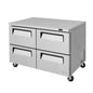Turbo Air TUF-48SD-D4-N 48 1/4" Undercounter Freezer