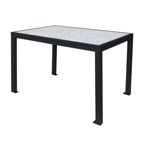 BFM Seating PH4L3672CRBL 72" Dining Table