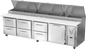 Victory VPPD119HC-6 119" Pizza Prep Table