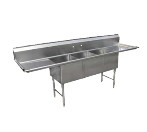 GSW SH20283D 100 3/8" Compartment Sink