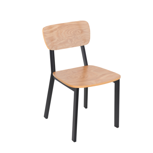BFM Seating JS10CNTV-NTSB Dining Chair