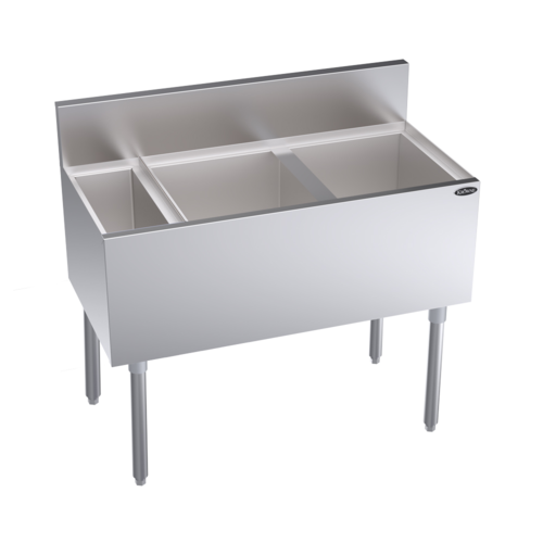 Krowne KR19-MS38R 38" Underbar Ice Bin / Cocktail Station