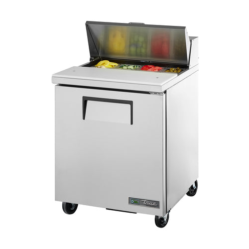 True TSSU-27-08-HC 27 5/8" 1 Door 9 Pan Sandwich / Salad Prep Table