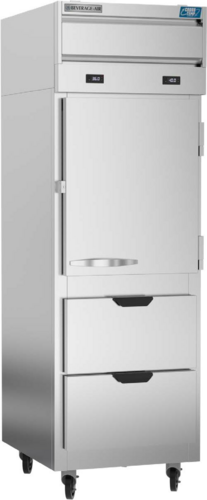 Beverage-Air CT12-12HC-1HSD 26 1/2" 1 Section Reach-In Refrigerator Freezer