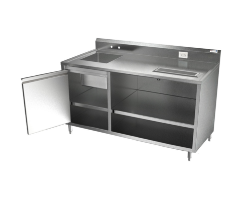 NBR BEV-6030L 60" Beverage Counter