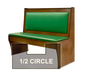 DM Seating DBWVS-48-PAD-12 Booth