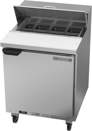 Beverage-Air SPE27HC 27" 1 Door 9 Pan Sandwich / Salad Prep Table