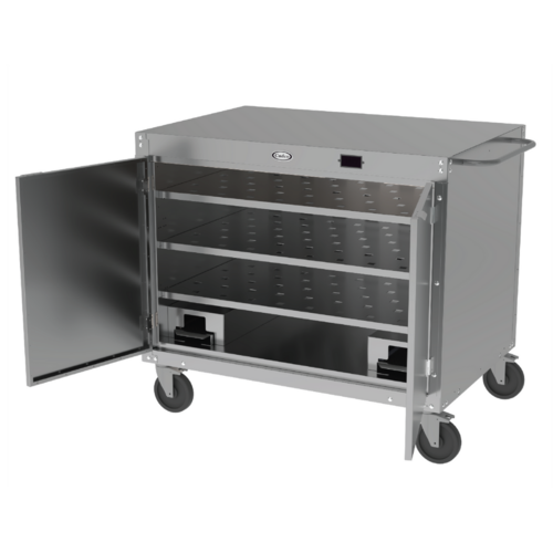 Cadco CC-NEHC-II-H 48 1/8" Meal Delivery Cart