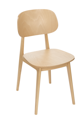 BFM Seating ZWC22NT-NT 17" Dining Chair