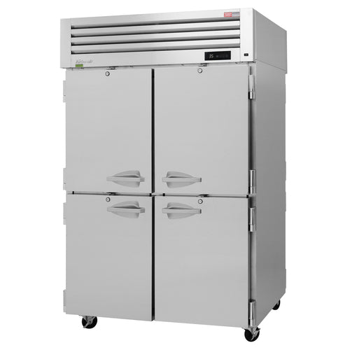 Turbo Air PRO-50-4R-PT-N 51 3/4" 2 Section Solid Door Pass-Thru Refrigerator