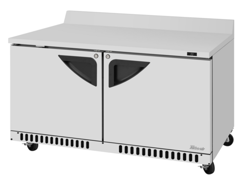 Turbo Air TWR-60SD-FB-N 60 1/4" 2 Doors Worktop Refrigerator
