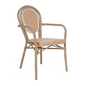 Flash Furniture SDA-AD642002A-NATWH-LTNAT-GG 57 1/2" Dining Chair