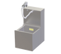 Perlick TSC12IBW-MH 12" Underbar Bottle Storage Bin