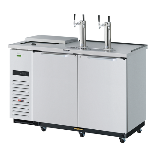 Turbo Air TCB-2SDD-N6 58 7/8" Draft Beer Cooler