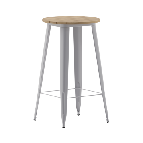 Flash Furniture JJ-T14623H-60-BRSL-GG 23 3/4" Patio Table