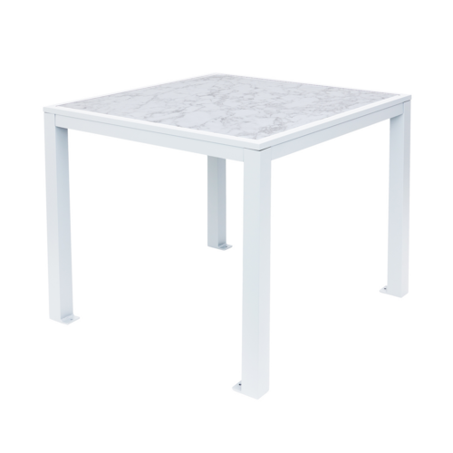 BFM Seating PH4L3636CRWH 36" Dining Table
