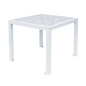 BFM Seating PH4L3636CRWH 36" Dining Table