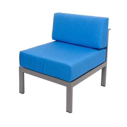 BFM Seating PH6101SG-M 25 1/2" Patio Lounge Seating