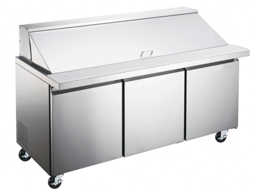Entree EMST70X 70 3/8" Mega Top Sandwich / Salad Prep Table