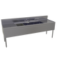 Glastender FSB-84-S 84" Underbar Sink