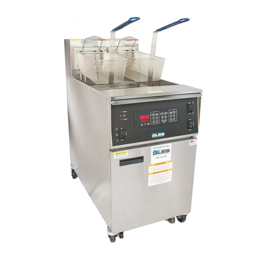Giles EOF-20 22 3/4" Electric Floor Fryer