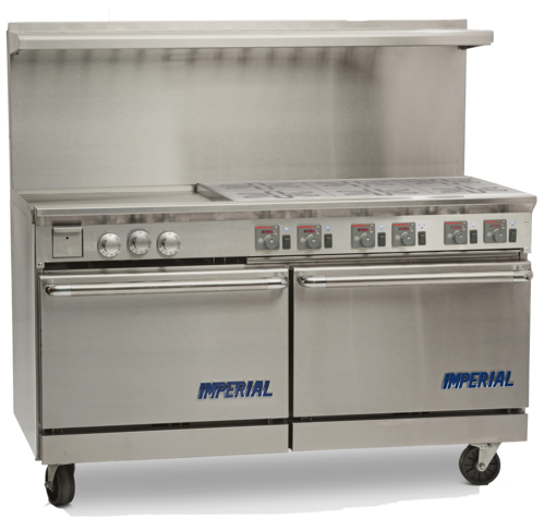 Imperial IR-6-G24T-EW Electric Restaurant Range