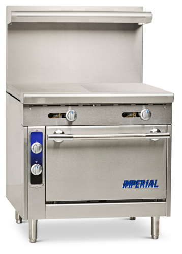 Imperial IHR-2HT 36" Gas Heavy Duty Range