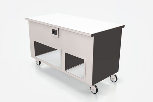 Low Temp Industries SPC-HTS-SS/LP-68-74-120V/208V 74 3/8" Electric Serving Counter