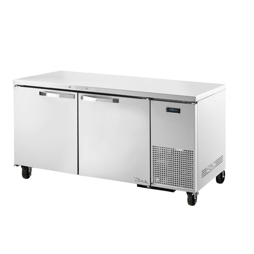 True TUC-67F-HC~SPEC3 67 1/4" Solid Door Undercounter Freezer