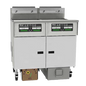 Pitco SSHLV184R-C/FD 19 5/8" 40 lb Gas Floor Fryer