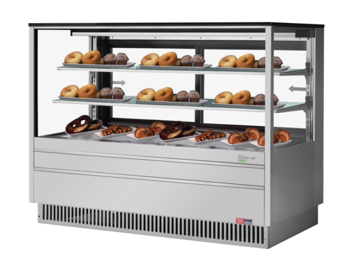 Turbo Air TCGB-72UF-DR-S 72 1/2" Bakery Display Case