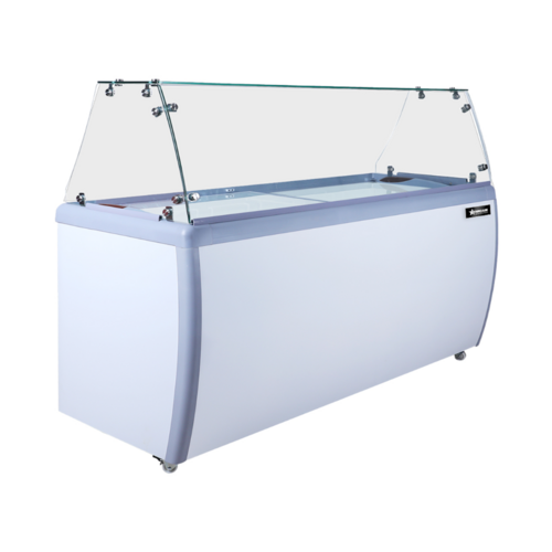Omcan 48648 71" Ice Cream Dipping Cabinet