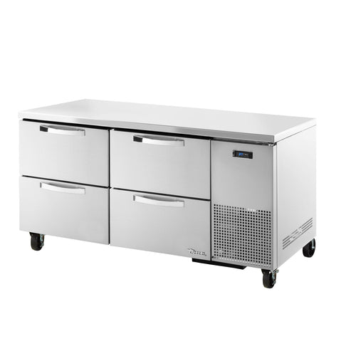 True TUC-67D-4-HC~SPEC3 67 1/4" Undercounter Refrigerator
