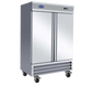 Entree CF2-HC 55 1/4" Solid Door Reach-In Freezer