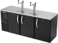 Beverage-Air DDN78HC-B 78" Draft Beer Cooler