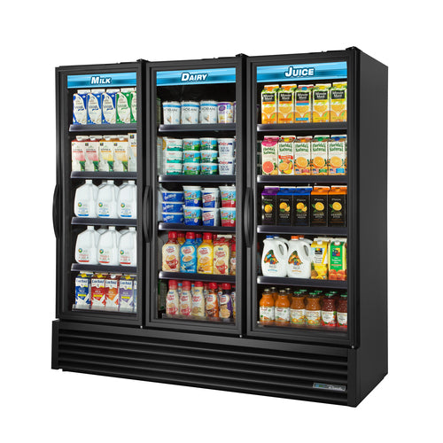 True FLM-81~TSL01 80 3/4" 3 Section Refrigerated Merchandiser