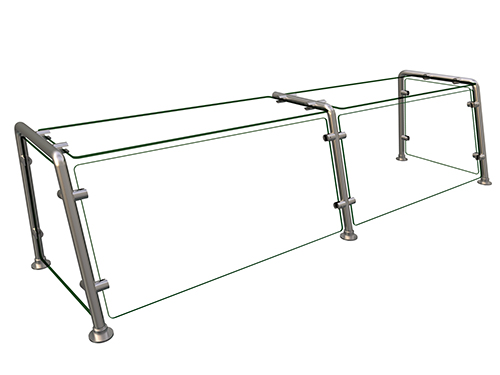 Hatco EP22-06015 60" Sneeze Guard