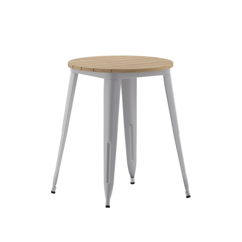 Flash Furniture JJ-T14623-60-BRSL-GG 23 3/4" Patio Table