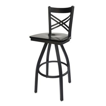 BFM Seating 2130S-SB W 17 1/2" Barstool