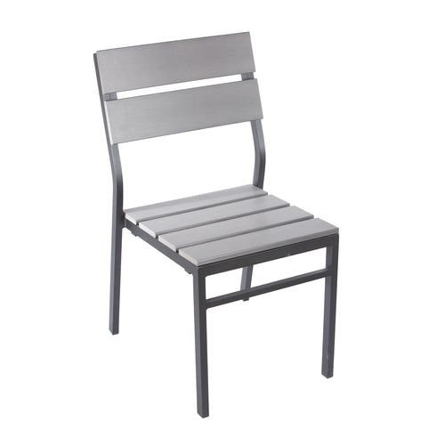 BFM Seating PH202CGRTK-BL 16" Patio Chair