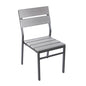 BFM Seating PH202CGRTK-BL 16" Patio Chair