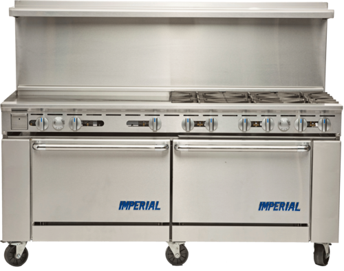 Imperial IR-6-G36 72" 6 Burner Gas Restaurant Range