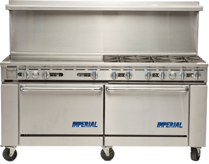 Imperial IR-6-G36 72" 6 Burner Gas Restaurant Range