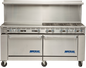 Imperial IR-6-G36 72" 6 Burner Gas Restaurant Range
