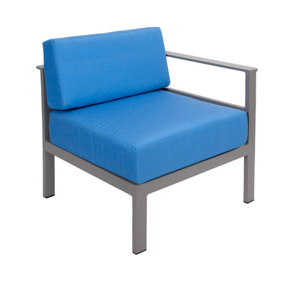 BFM Seating PH6101SG-L 25 1/2" Patio Lounge Seating