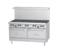 Garland U60-G60CR 59 1/8" Gas Restaurant Range