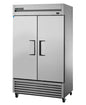 True TS-43-HC 47" 2 Section Solid Door Reach-In Refrigerator