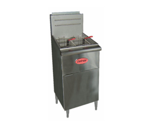 Entree F4-N-C-S 15 1/2" Gas Floor Fryer